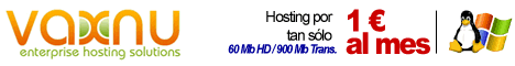 :: V A X N U :: Dominios - Hosting - Aplicaciones Web